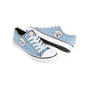 Pittsburgh Steelers NFL Womens Denim Low Top Canvas Shoes