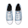 Pittsburgh Steelers NFL Womens Denim Low Top Canvas Shoes