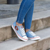 San Francisco 49ers NFL Womens Denim Low Top Canvas Shoes