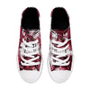 Arizona Cardinals NFL Womens Red Low Top Tie-Dye Canvas Shoe