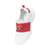 Kansas City Chiefs NFL Womens Script Wordmark White Slip On Sneakers