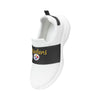 Pittsburgh Steelers NFL Womens Script Wordmark White Slip On Sneakers