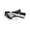 Dallas Cowboys NFL Womens Team Color Metallic Low Top Canvas Shoes