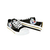 Pittsburgh Steelers NFL Womens Team Color Metallic Low Top Canvas Shoes