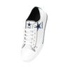 Dallas Cowboys NFL Womens Big Logo Low Top White Canvas Shoes