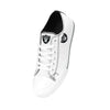 Las Vegas Raiders NFL Womens Big Logo Low Top White Canvas Shoes