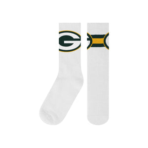 Green Bay Packers NFL Primary Logo White Socks