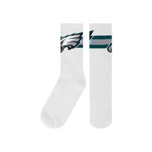 Philadelphia Eagles NFL Primary Logo White Socks