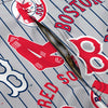 Boston Red Sox MLB Mens Historic Print Bib Shortalls