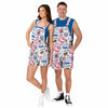 Chicago Cubs MLB Mens Historic Print Bib Shortalls