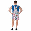 Chicago Cubs MLB Mens Historic Print Bib Shortalls