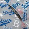 Los Angeles Dodgers MLB Mens Historic Print Bib Shortalls