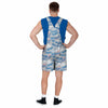 Los Angeles Dodgers MLB Mens Historic Print Bib Shortalls