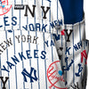 New York Yankees MLB Mens Historic Print Bib Shortalls