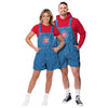 Chicago Cubs MLB Mens Pinstripe Bib Shortalls