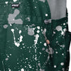 Michigan State Spartans NCAA Mens Paint Splatter Bib Shortalls