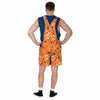 Denver Broncos NFL Mens Paint Splatter Bib Shortalls