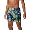 Dallas Cowboys NFL Mens Floral Slim Fit 5.5" Swimming Suit Trunks