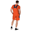 Denver Broncos NFL Mens Team Stripe Bib Shortalls