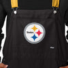 Pittsburgh Steelers NFL Mens Team Stripe Bib Shortalls