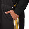 Pittsburgh Steelers NFL Mens Team Stripe Bib Shortalls