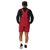 San Francisco 49ers NFL Mens Team Stripe Bib Shortalls