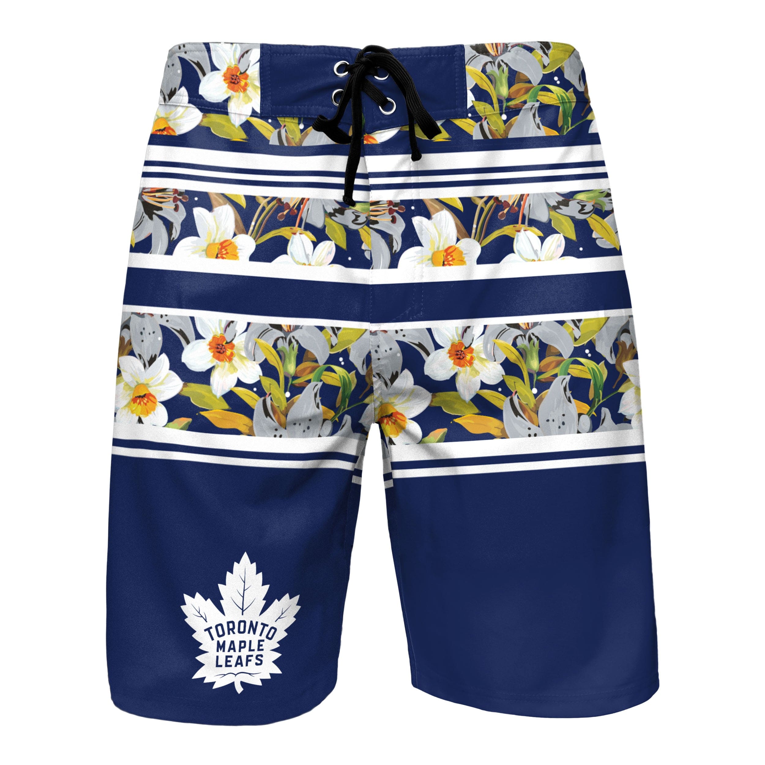 FOCO Toronto Maple Leafs Color Dive Boardshorts, Mens Size: XL