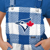 Toronto Blue Jays MLB Womens Plaid Bib Shortalls