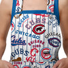 Chicago Cubs MLB Womens Historic Print Bib Shortalls