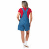 Chicago Cubs MLB Womens Pinstripe Bib Shortalls