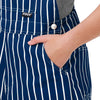 New York Yankees MLB Womens Pinstripe Bib Shortalls