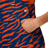 Detroit Tigers MLB Womens Tiger Stripe Thematic Bib Shortalls