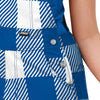 Duke Blue Devils NCAA Womens Plaid Bib Shortalls