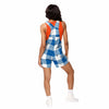 Florida Gators NCAA Womens Plaid Bib Shortalls