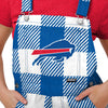 Buffalo Bills NFL Womens Plaid Bib Shortalls