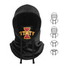 Iowa State Cyclones NCAA Black Drawstring Hooded Gaiter