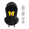 Michigan Wolverines NCAA Black Drawstring Hooded Gaiter