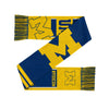 Michigan Wolverines NCAA Reversible Thematic Scarf