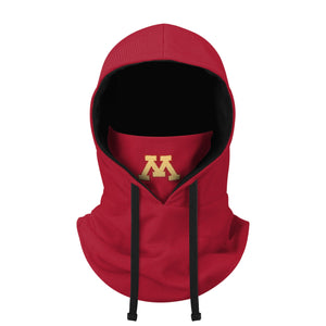 Minnesota Golden Gophers NCAA Waffle Drawstring Hooded Gaiter