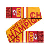 Kansas City Chiefs NFL Super Bowl LVIII Champions Acrylic Scarf