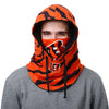 Cincinnati Bengals NFL Alternate Team Color Drawstring Hooded Gaiter