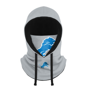 Detroit Lions NFL Alternate Team Color Drawstring Hooded Gaiter