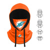 Miami Dolphins NFL Alternate Team Color Drawstring Hooded Gaiter