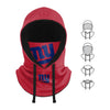 New York Giants NFL Alternate Team Color Drawstring Hooded Gaiter