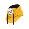 Pittsburgh Steelers NFL Alternate Team Color Drawstring Hooded Gaiter