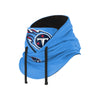 Tennessee Titans NFL Alternate Team Color Drawstring Hooded Gaiter