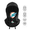 Miami Dolphins NFL Black Drawstring Hooded Gaiter