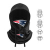 New England Patriots NFL Black Drawstring Hooded Gaiter