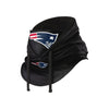 New England Patriots NFL Black Drawstring Hooded Gaiter