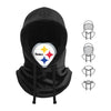 Pittsburgh Steelers NFL Black Drawstring Hooded Gaiter